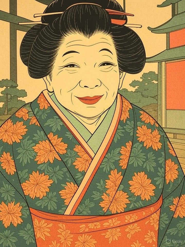 Cursed yokai Amazake-babaa