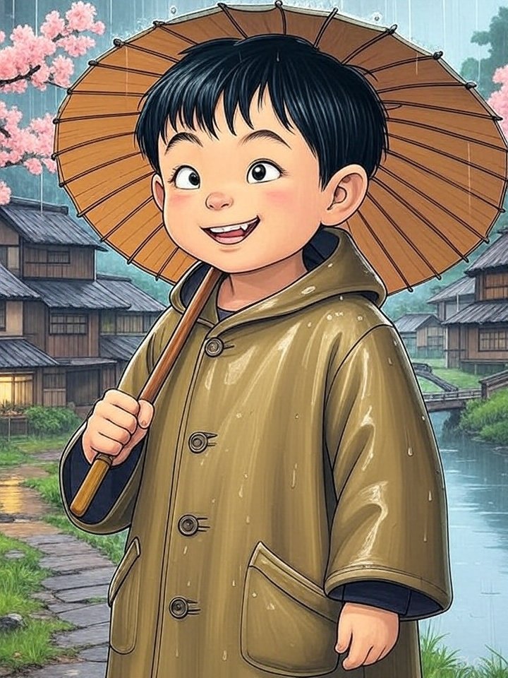 Amefurikozō rain spirit