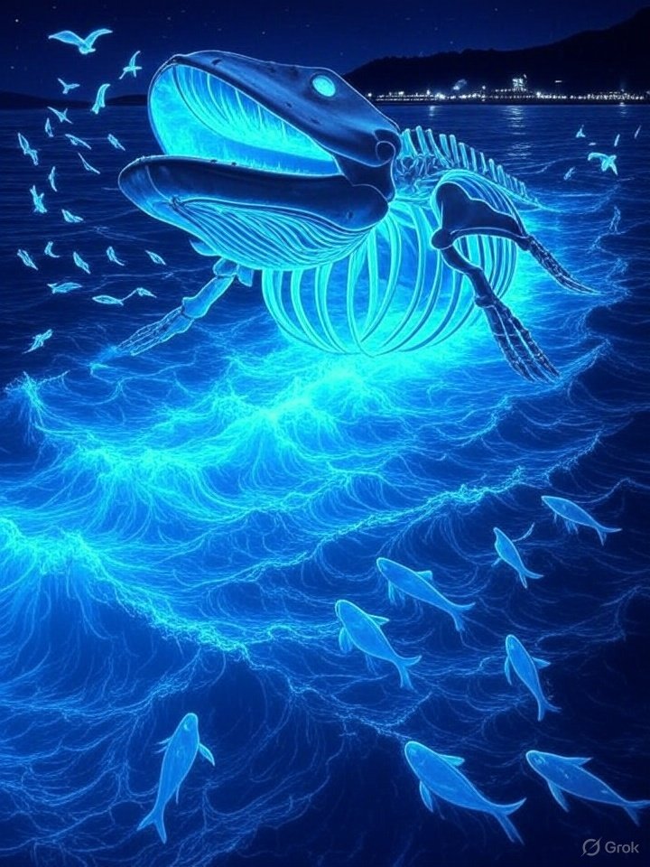 Bake-kujira sea monster
