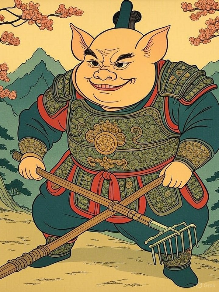 Pig demon hero journey