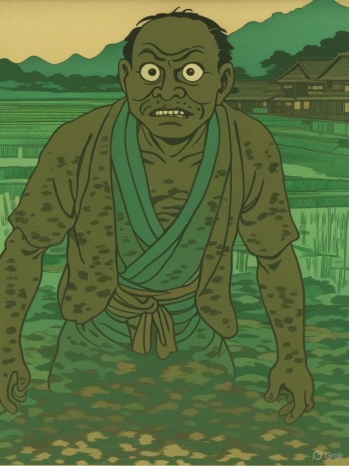 Japanese ghost farmer Dorotabo