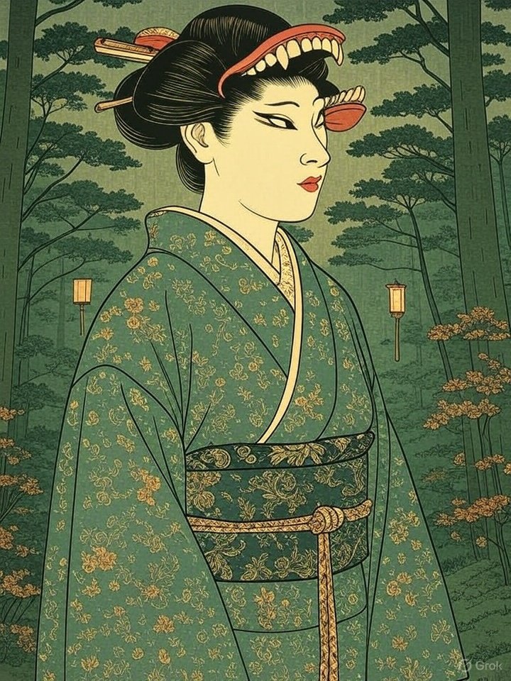 Hair feeding second mouth