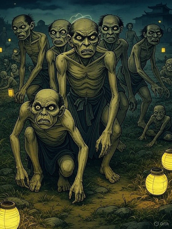 Hungry ghost in Japanese art