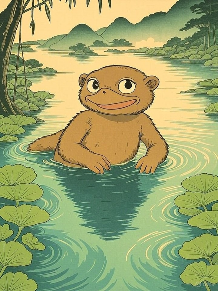 Yokai Garappa painting