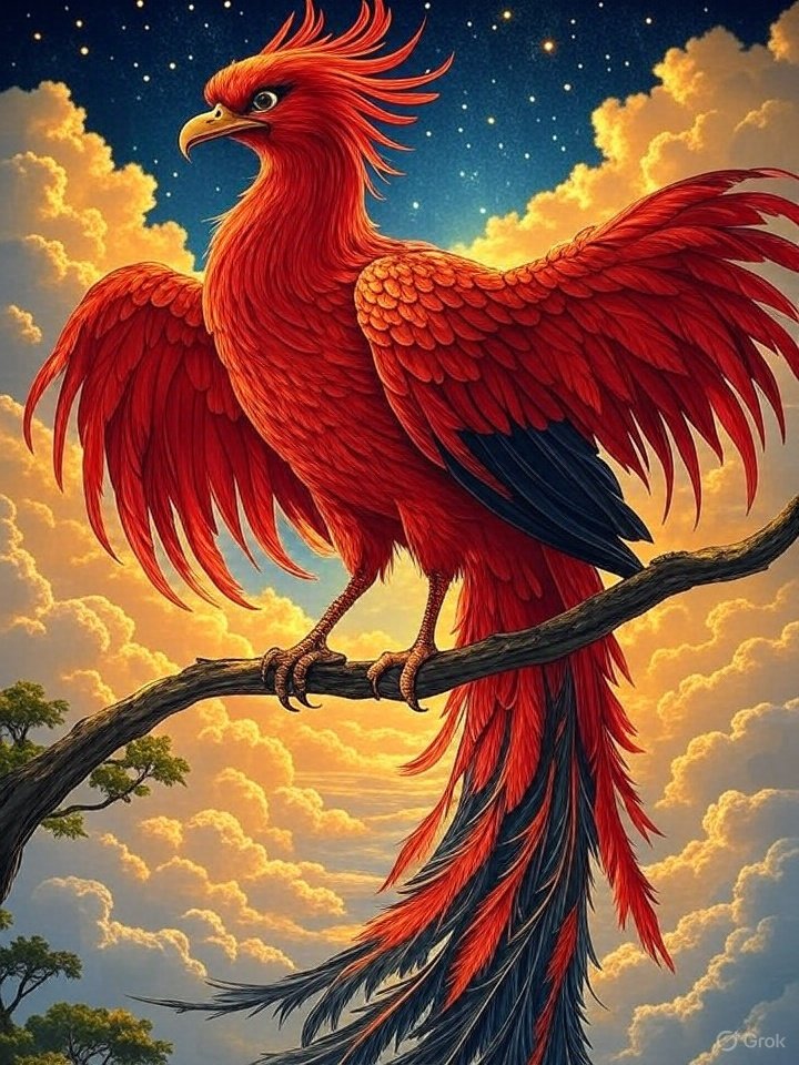 Imperial phoenix art