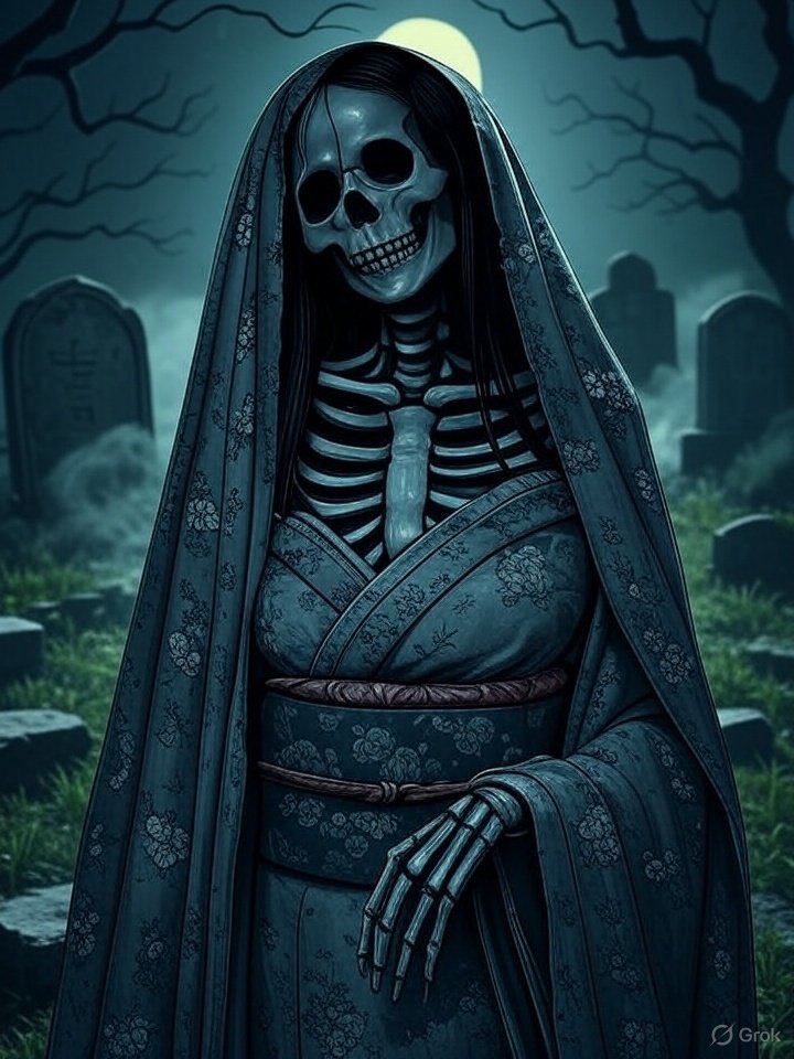 Hone-onna illustration