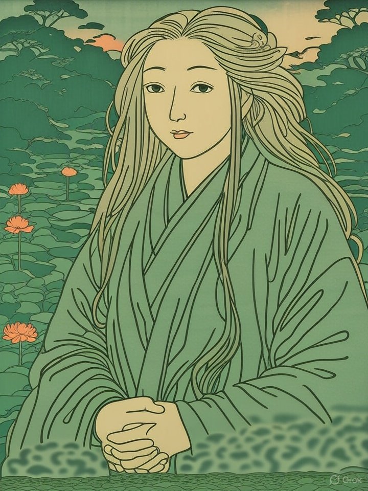 Peaceful ancestor spirit