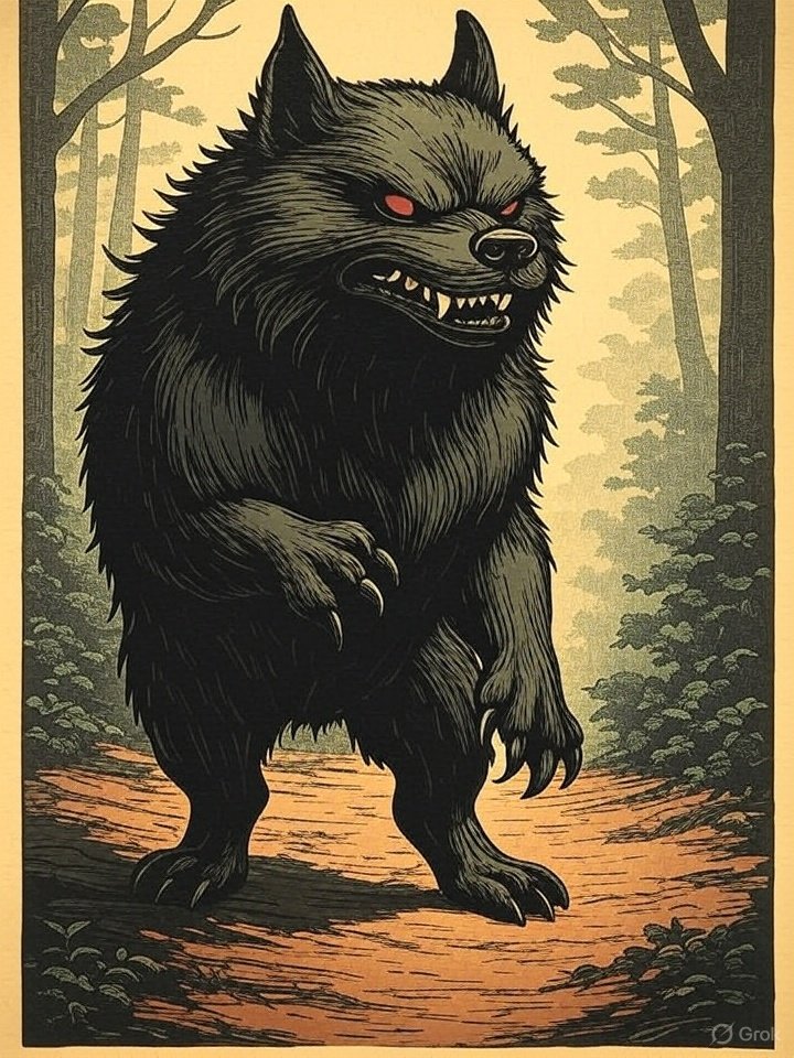 Inugami possession art