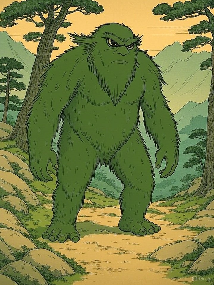 Ippon-datara mountain yokai