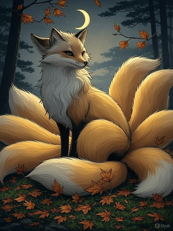 Kitsune spirit fox