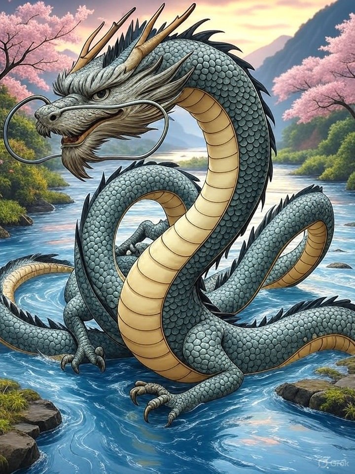 Mizuchi river spirit