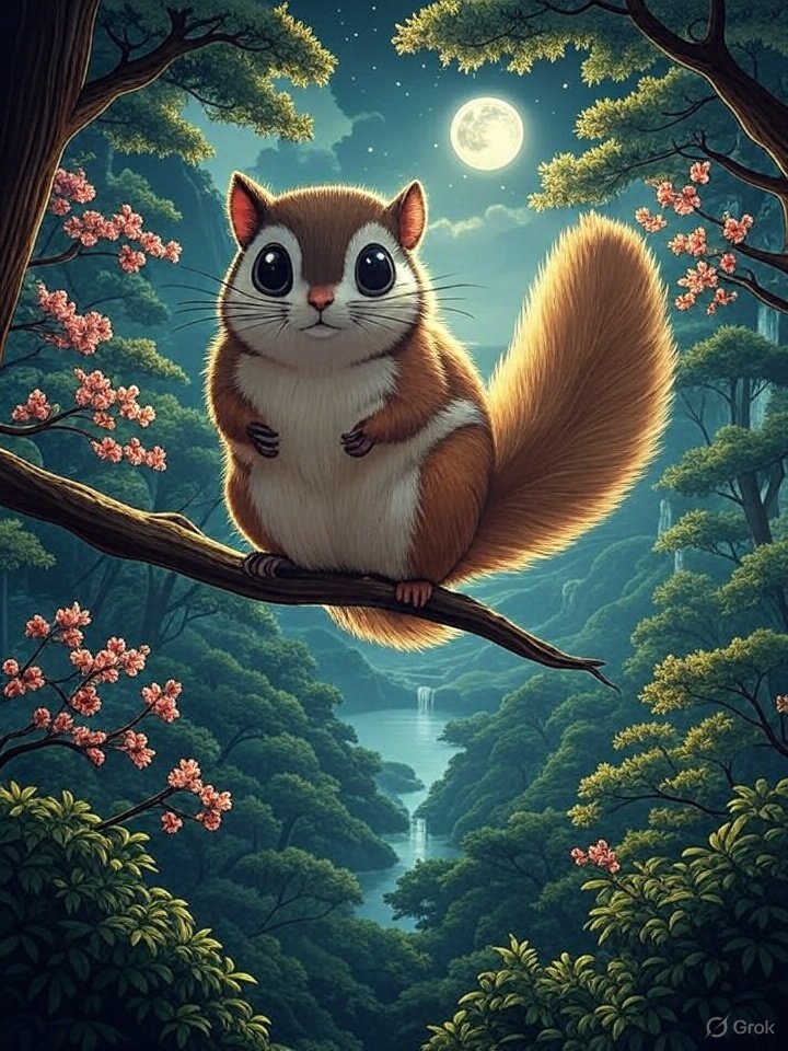 Flying squirrel monster