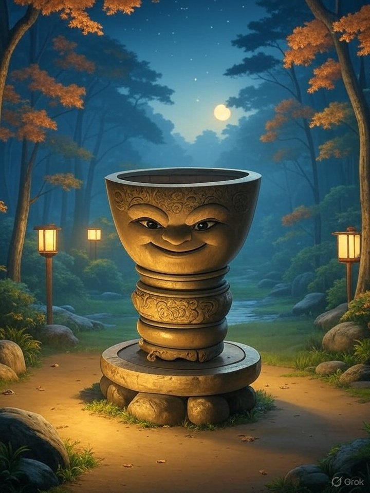 Nyubachibo tsukumogami mortar spirit