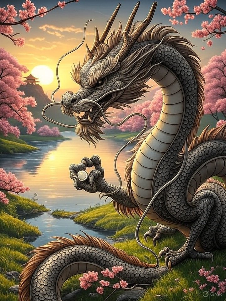Japanese dragon Ryū
