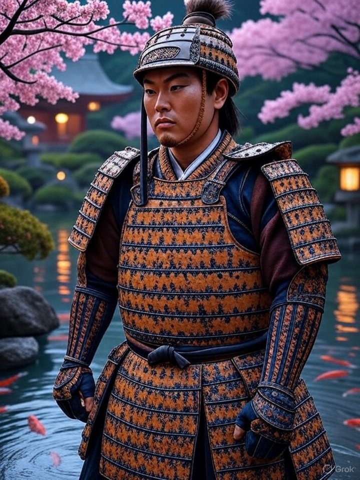 Yokai made of pottery shards