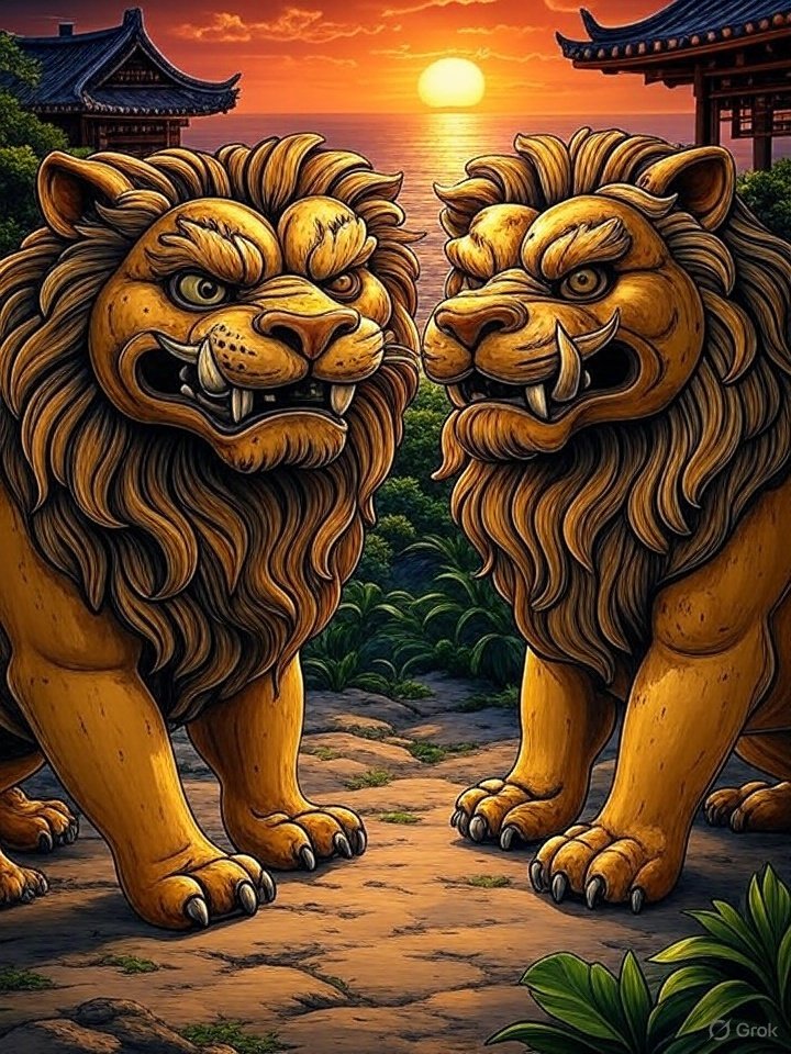 Shisa lion-dog Okinawa