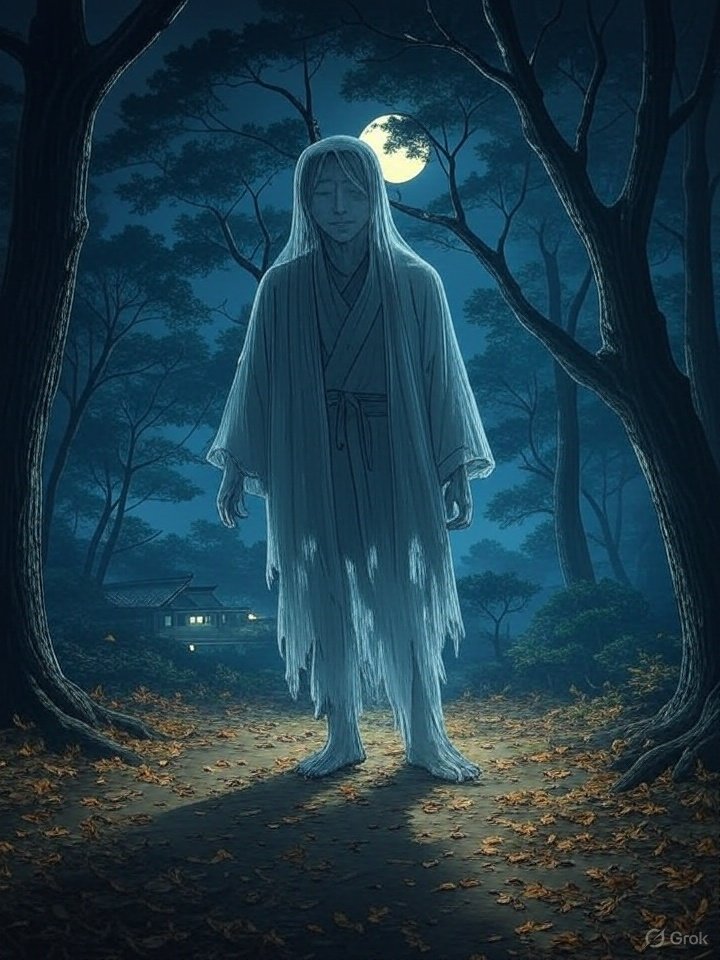 Ghostly tree-felling sounds Japan