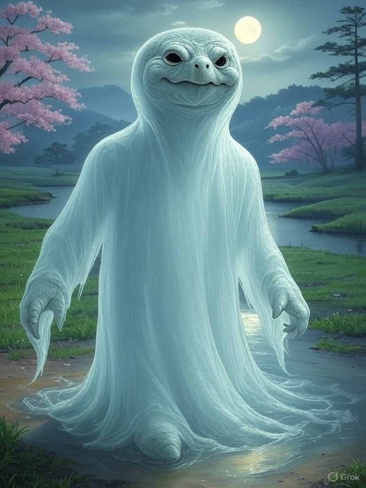 Suppon-no-yūrei turtle ghost