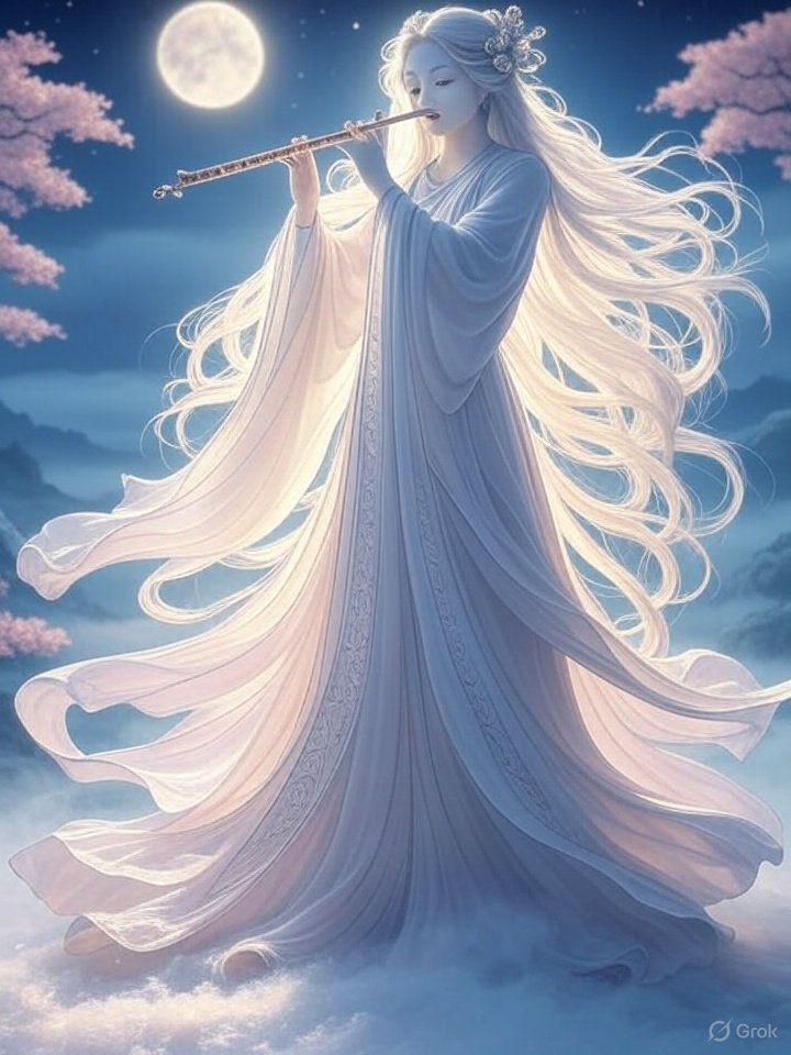 Celestial maiden tennin