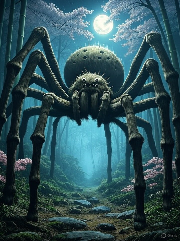 Tsuchigumo giant spider