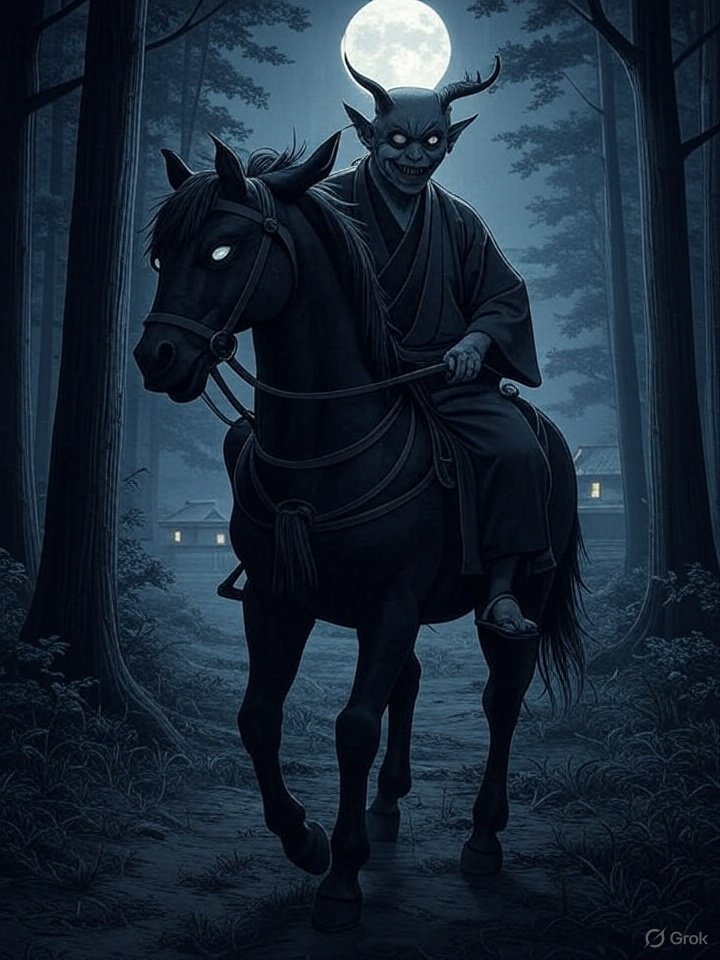 Demon on headless horse