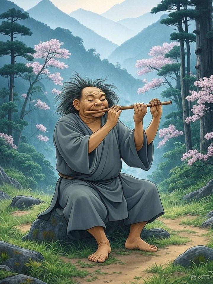 Yamabito wild mountain yokai