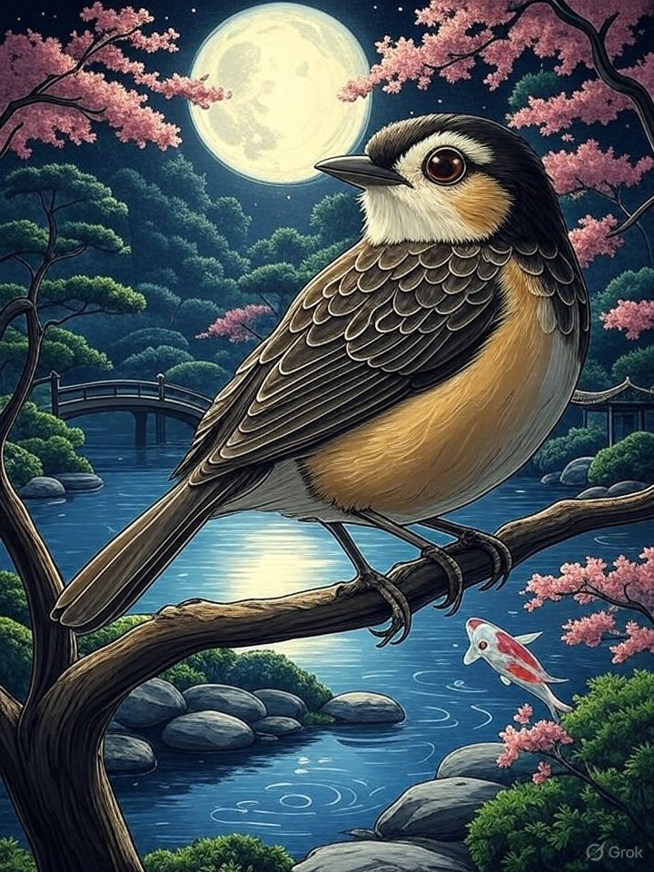 Yosuzume night sparrow